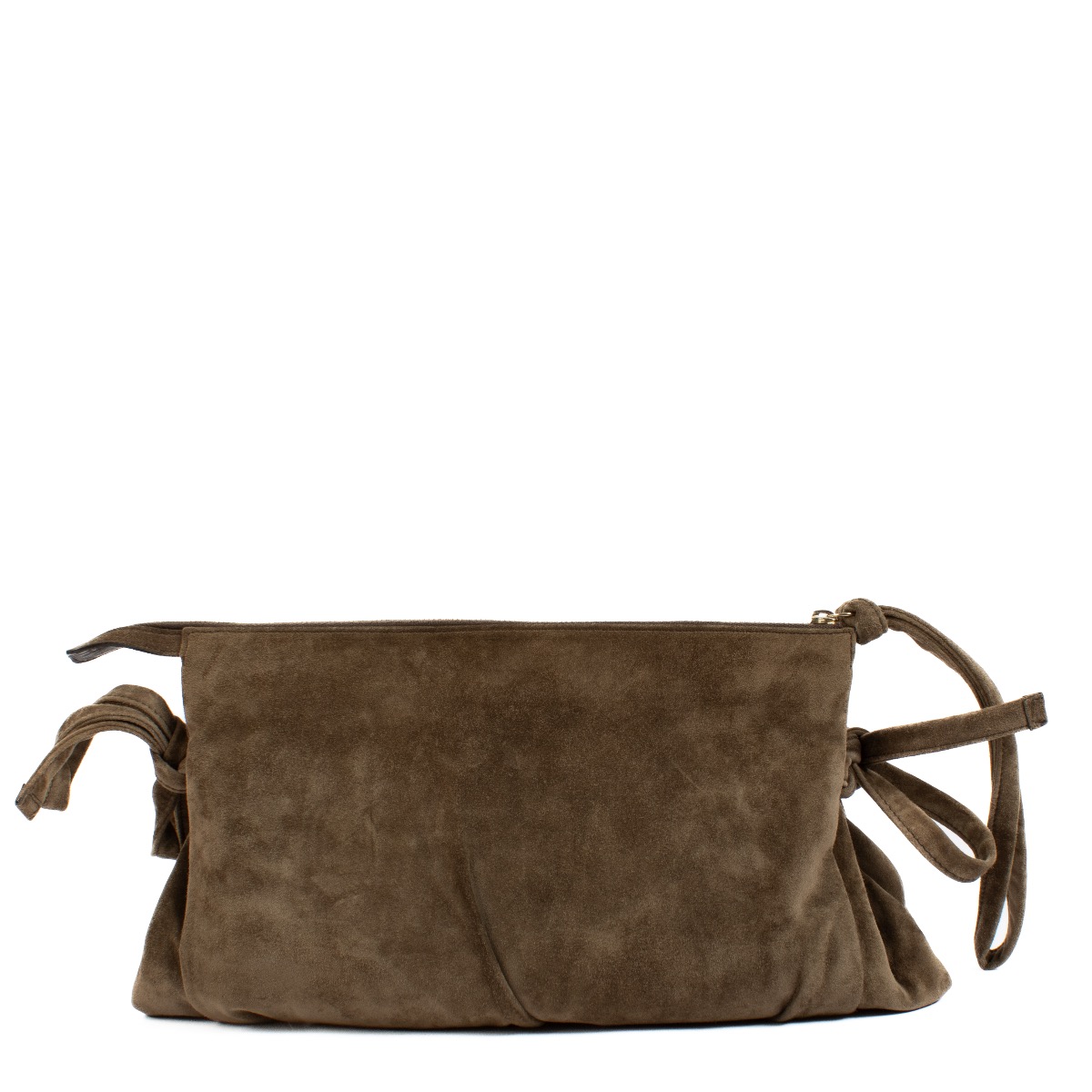 国内発送グッチ アルリL Gucci Brown Suede Hysteria Clutch ○ Labellov ○ Buy and