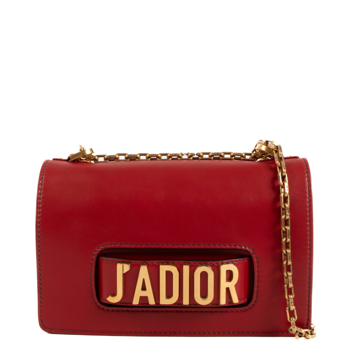 Christian Dior Red J'adior Flap Bag ○ Labellov ○ Buy and