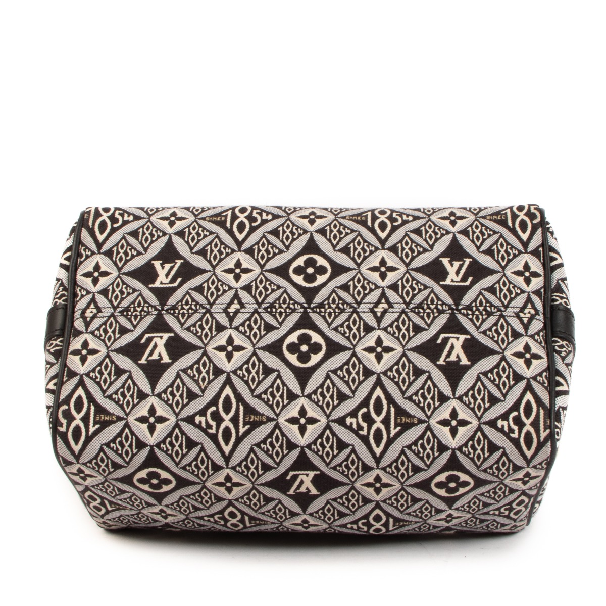 Louis Vuitton Black 1854 Monogram Speedy Top Handle