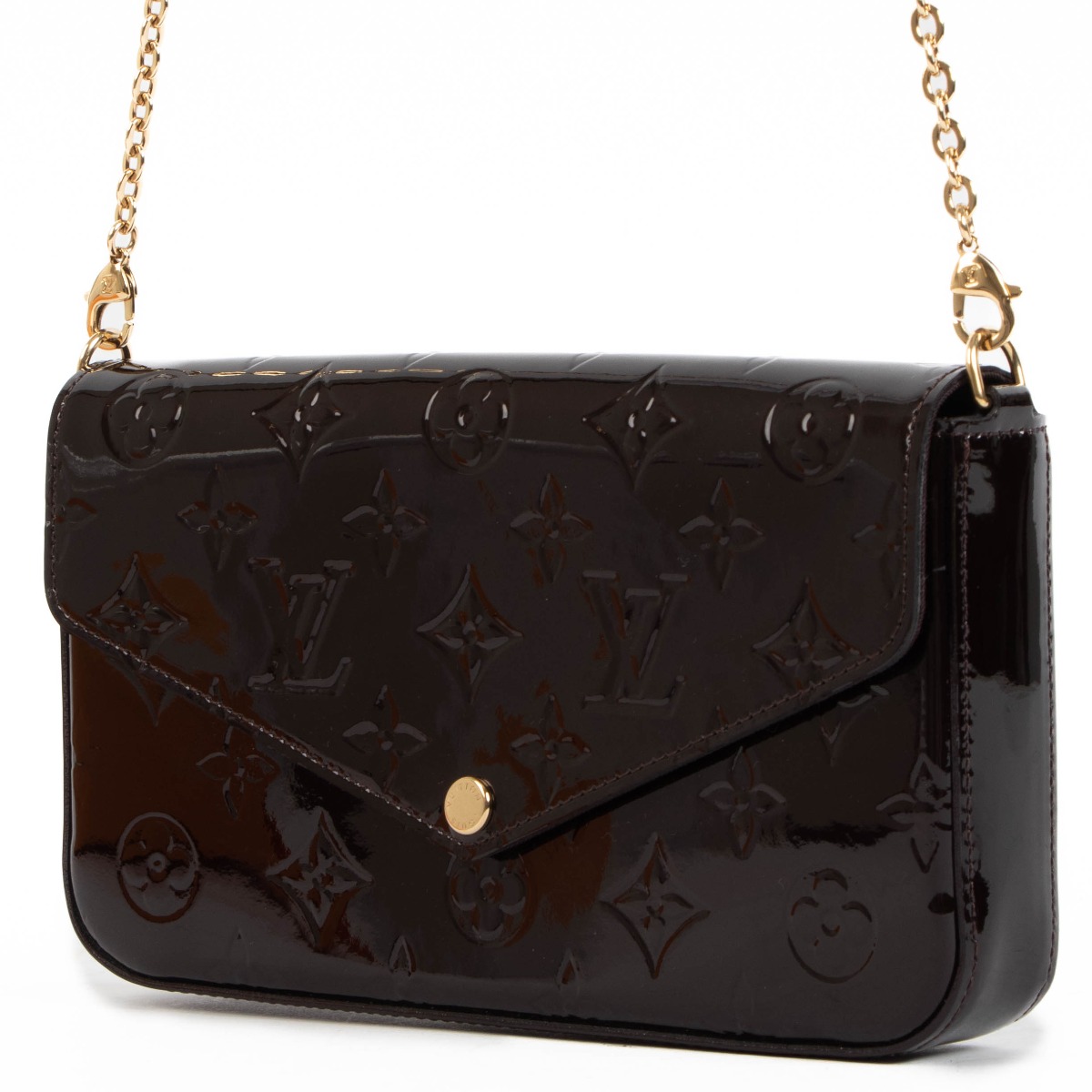 Pochette sale felicie amarante