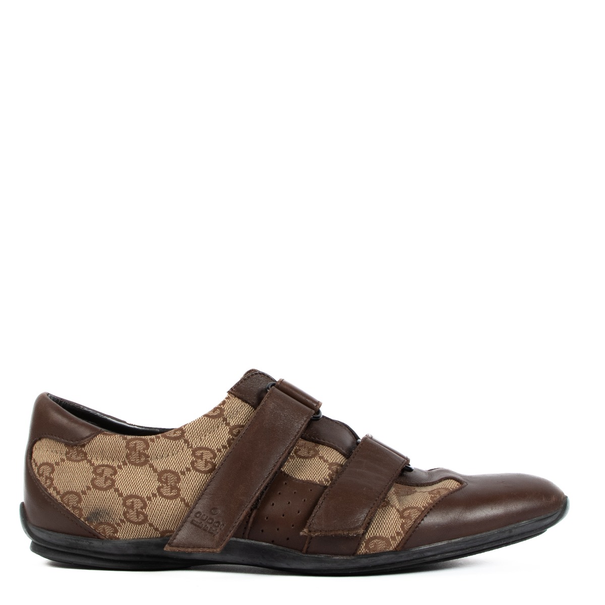 GUCCI モノグラム　スタッズ　ミュール　35サイズ GUCCI モノグラム スタッズ ミュール 35サイズ
