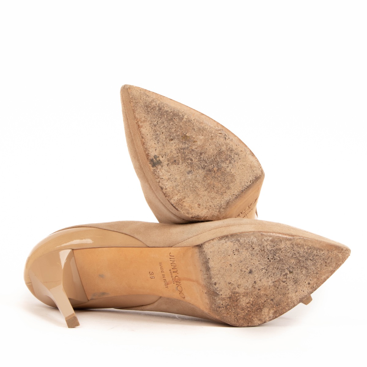 Jimmy choo cheap beige heels