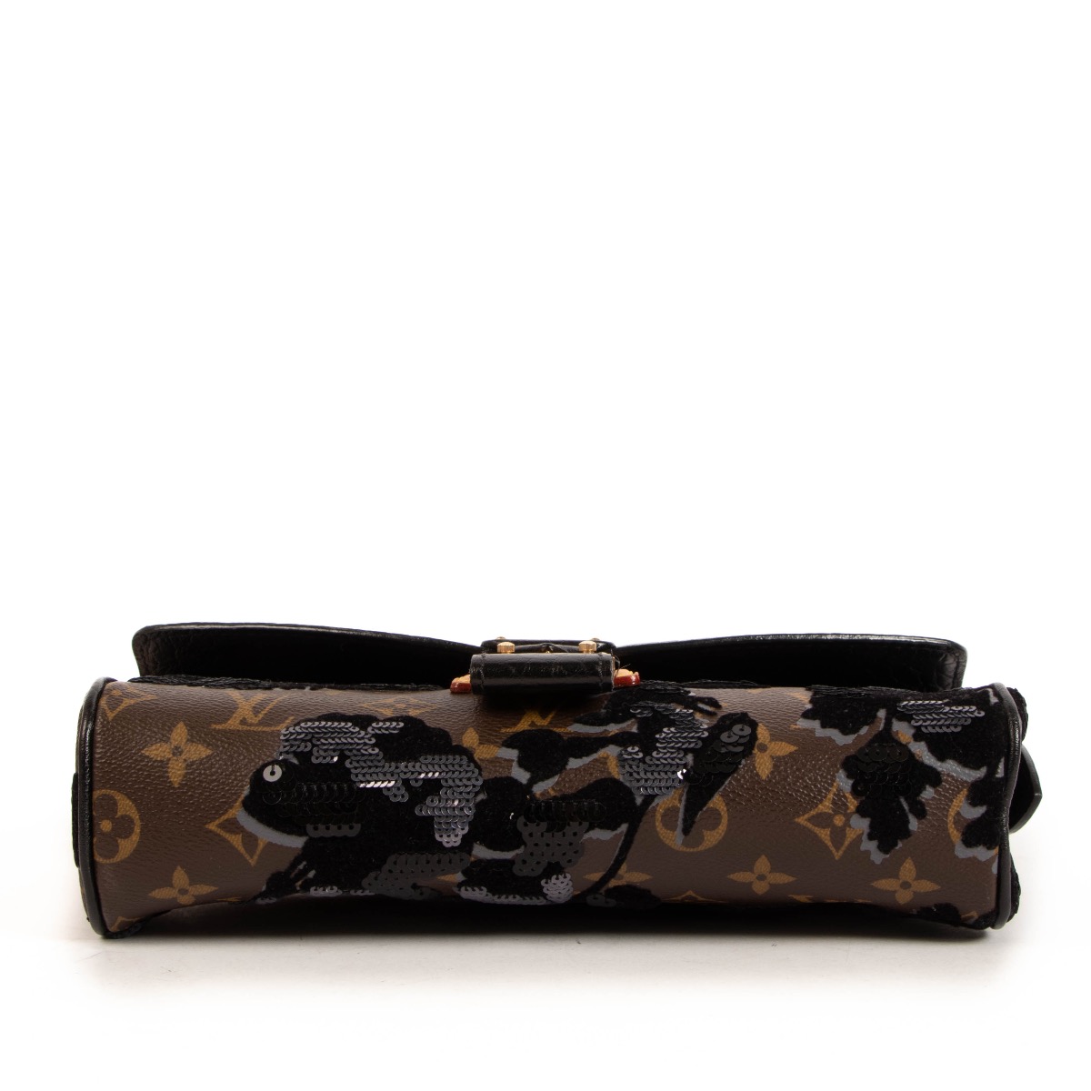 Louis Vuitton Limited Edition Fleur de Jais Manege Clutch
