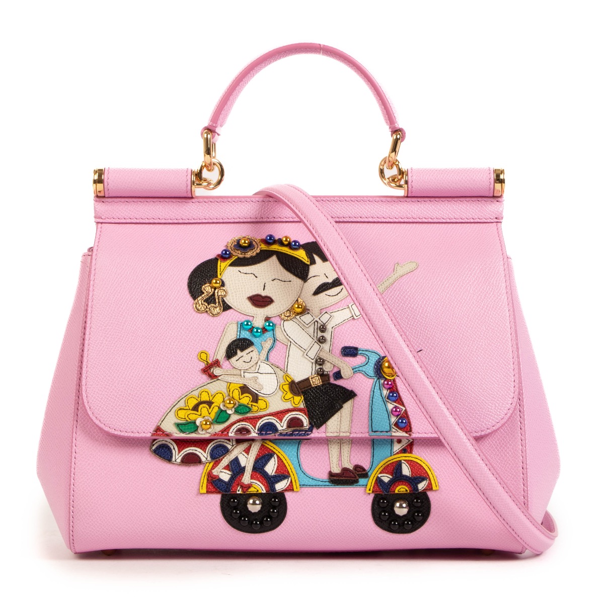 VIPセール【Dolce & Gabbana】SICILY クロスボディバッグ メンズ クロスボディバッグ | レザー製クロスボディ | DG®