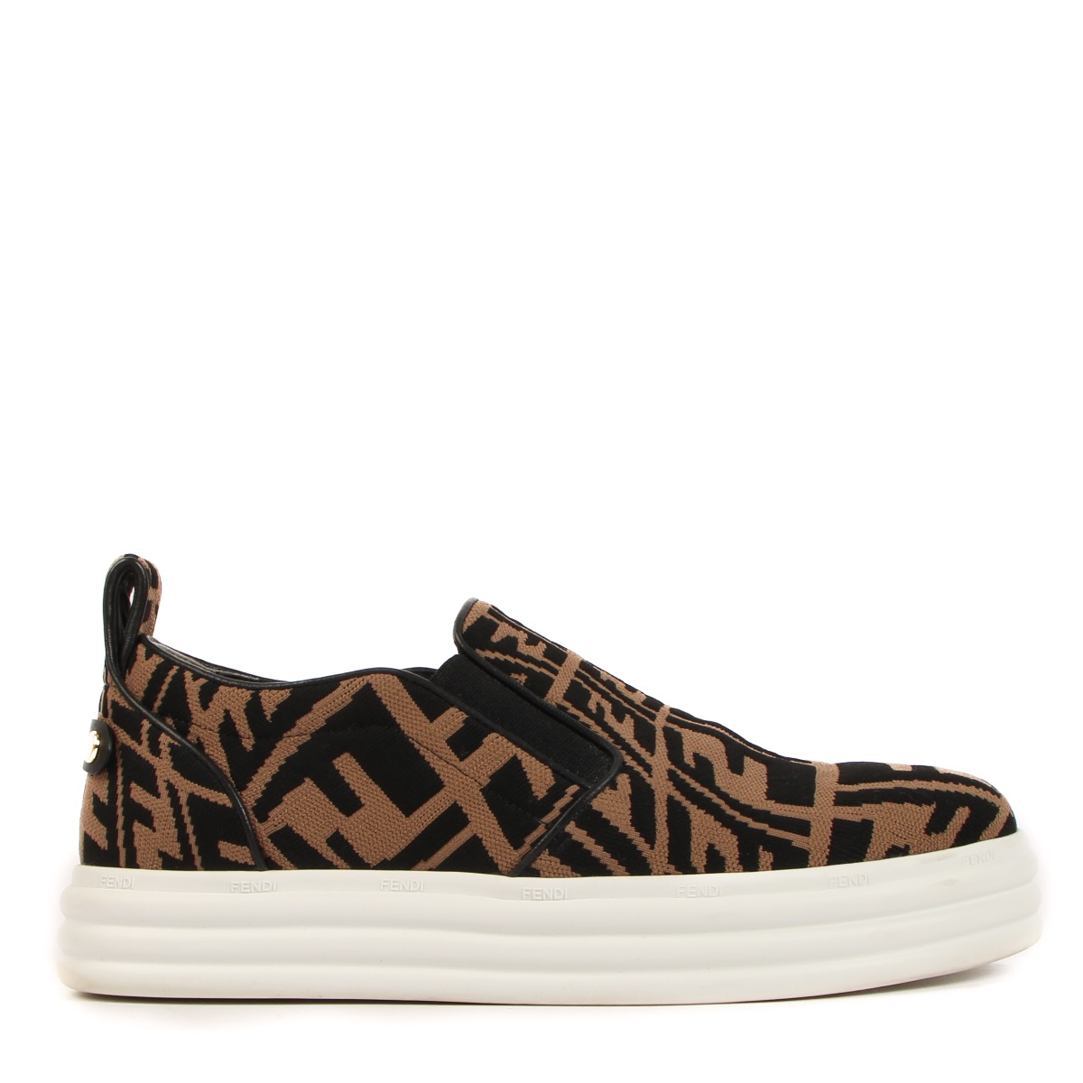 Fendi FF Rise Slip On Sneakers Size 39 Labellov Buy and Sell Authentic Luxury