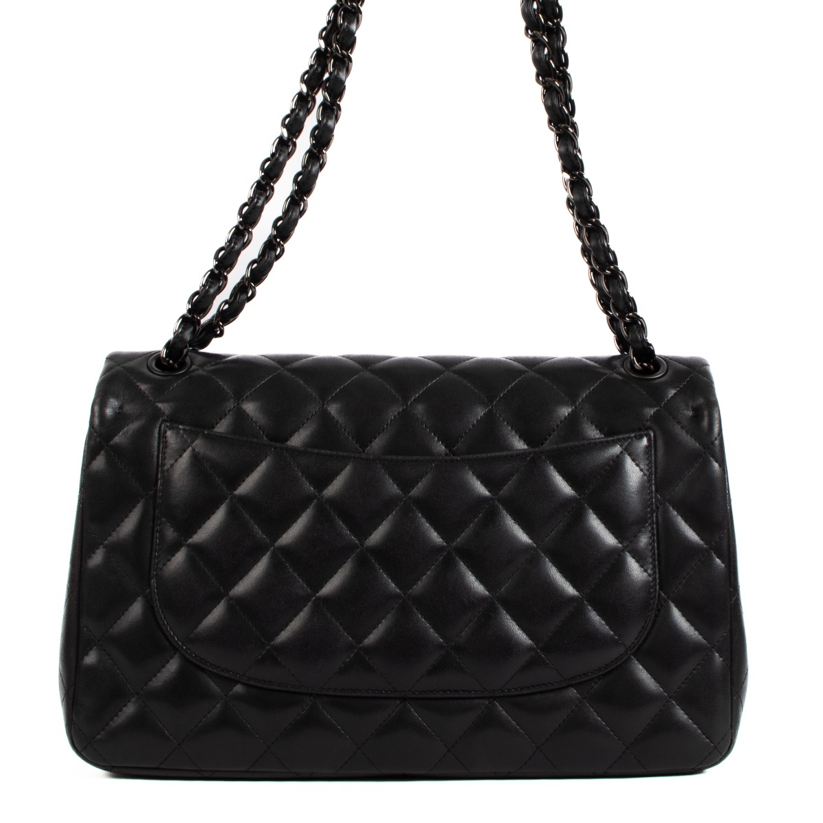 Chanel so black flap bag store
