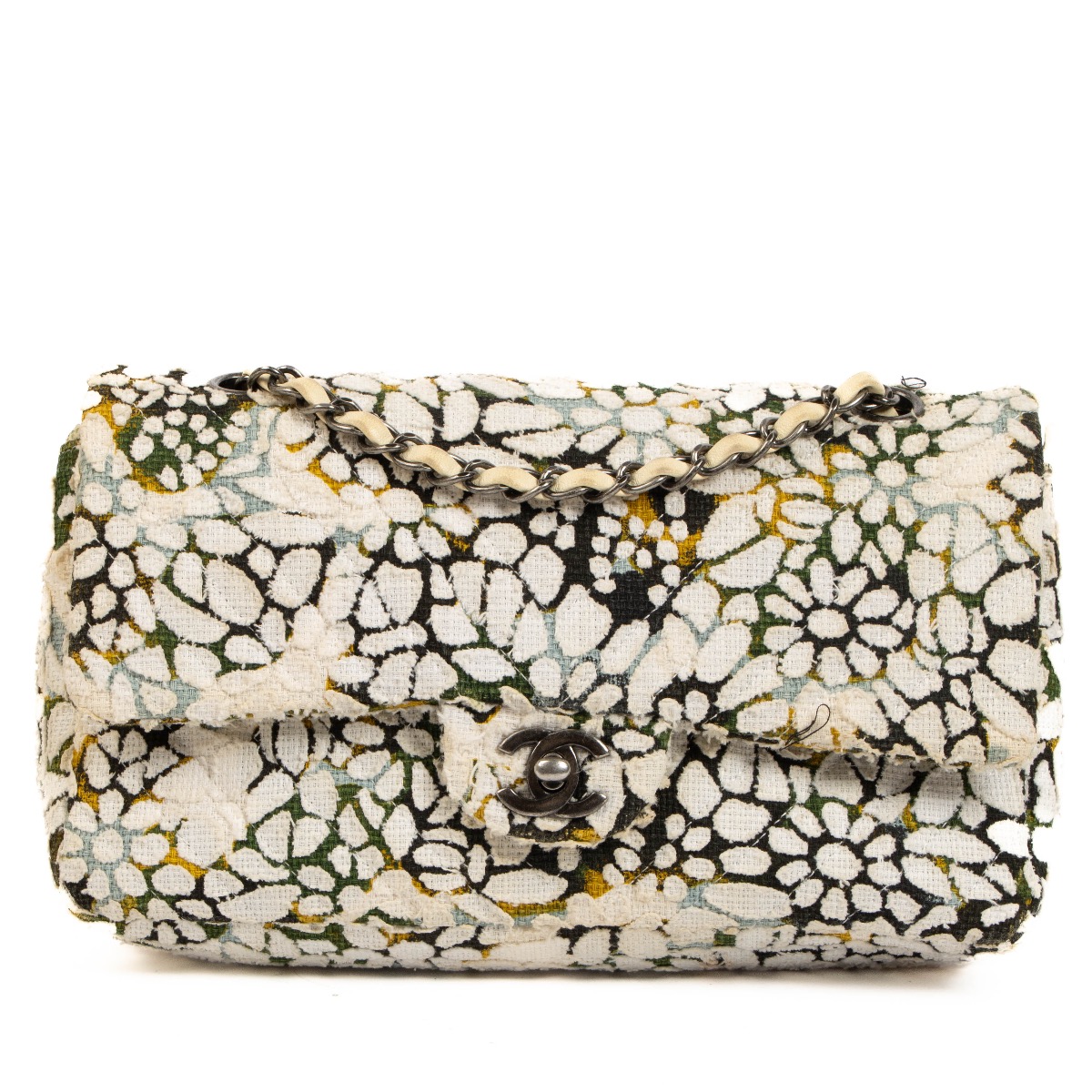 Floral chanel bag sales