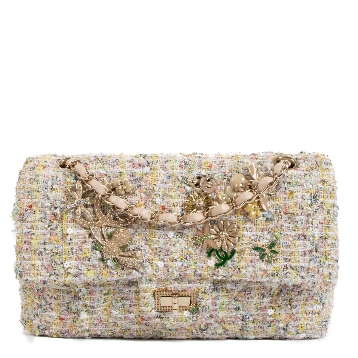 Chanel 2.55 Garden Party Limited Edition Bag ○ Labellov ○ Buy