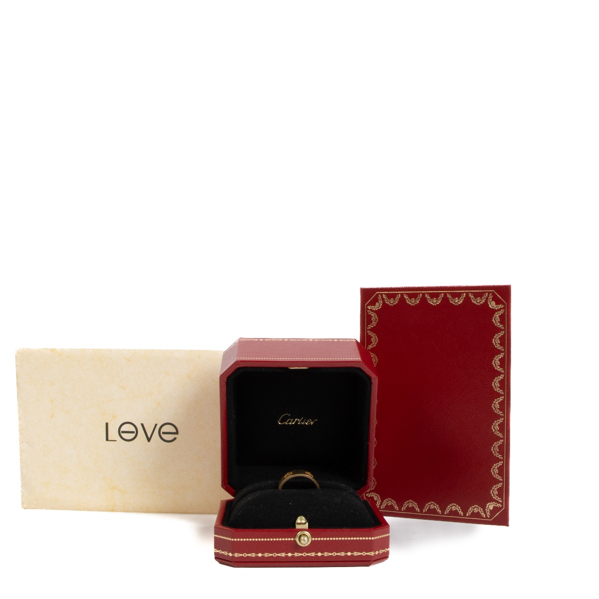 Cartier 18k Gold Love Ring Size 52 Labellov Buy and Sell Authentic Luxury