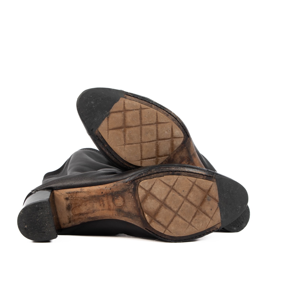Used deals chanel boots