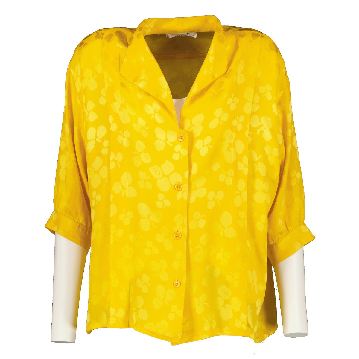 良品 Christian Dior ポロシャツ 花柄 80s vintage 良品 Christian Dior ポロシャツ 花柄 80s vintage トップス