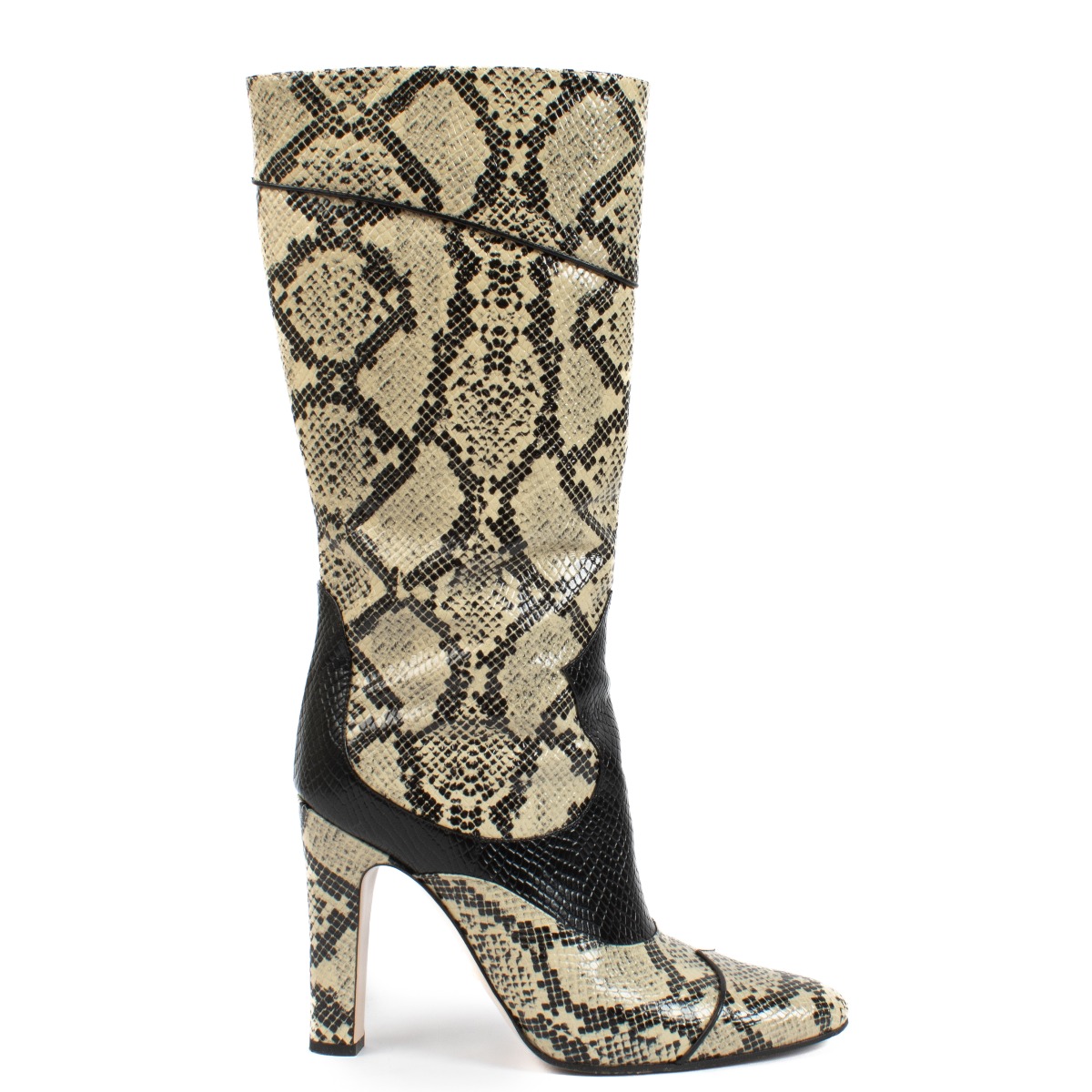 充実の品 Labellov ○ Boots Embossed Snakeskin Gucci ○ Sell and Buy トップス