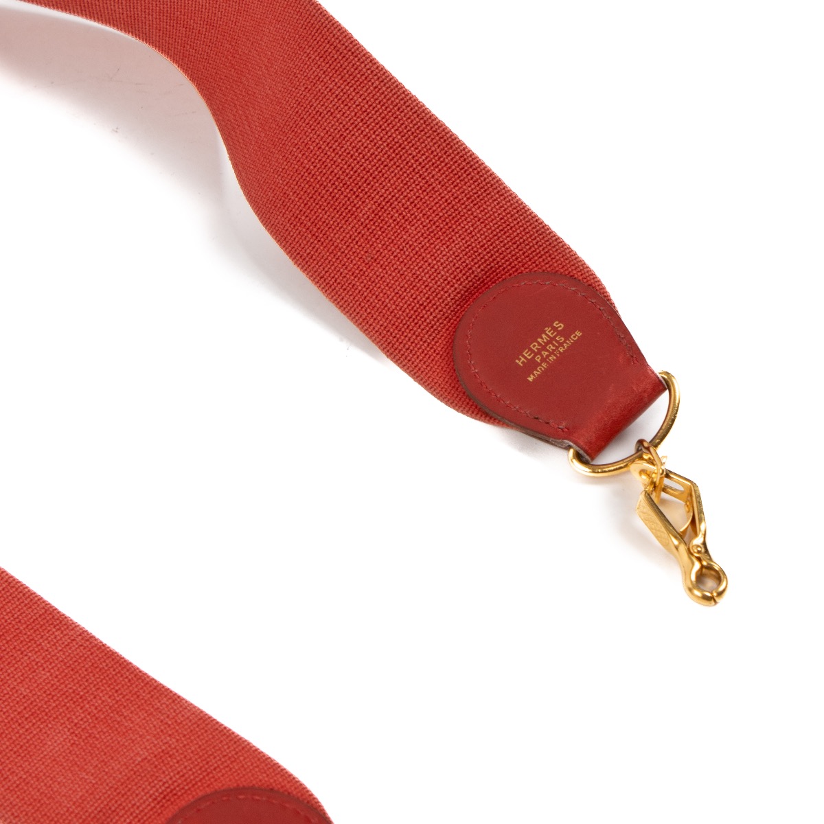 Hermès Red Bag Strap ○ Labellov ○ Buy and Sell Authentic