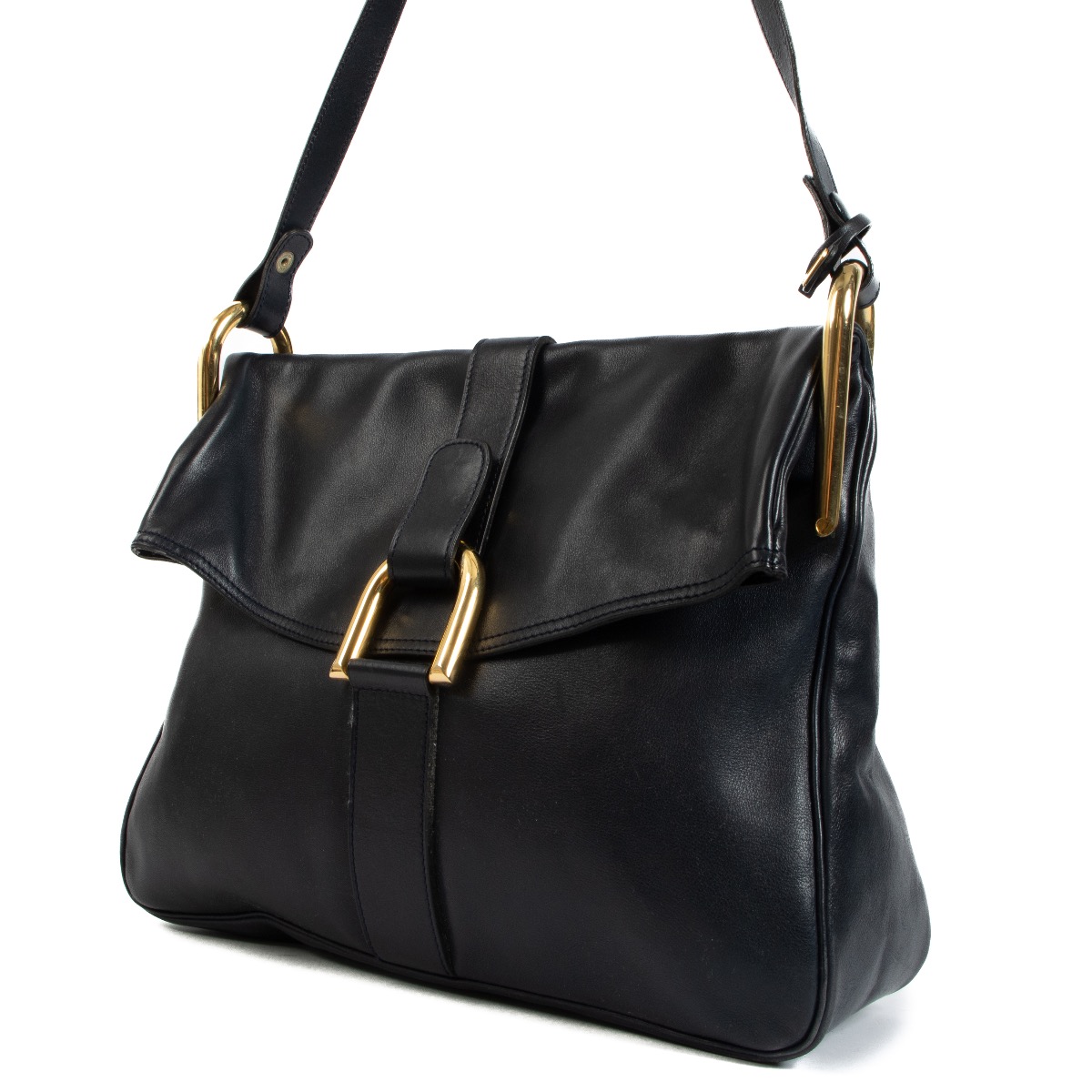 人気沸騰ブラドン Shoulder Vintage Givry Blue Delvaux Bag Buy ○ Labellov ○ ゴルフバッグ・キャディバッグ