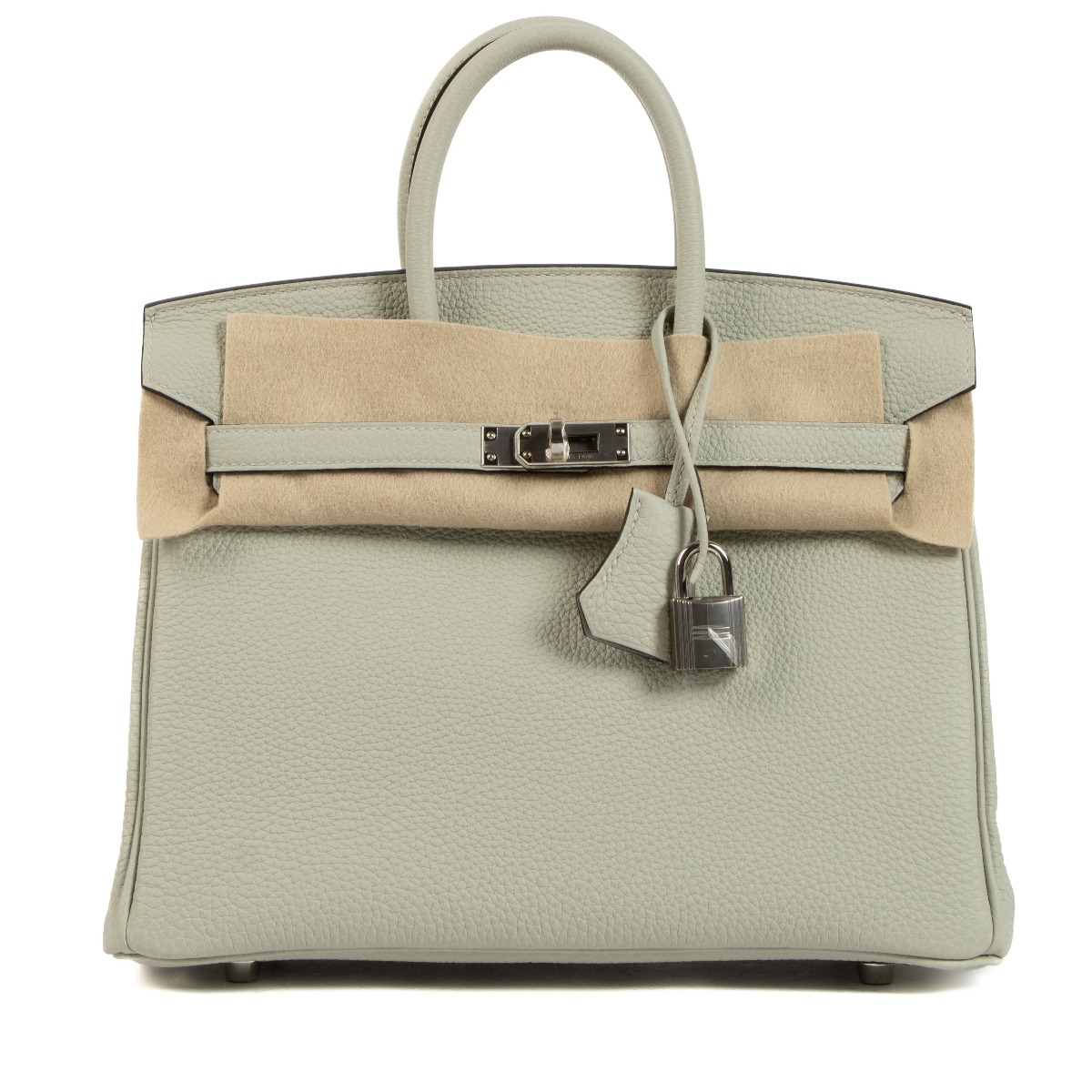 Hermes birkin 25 grey top