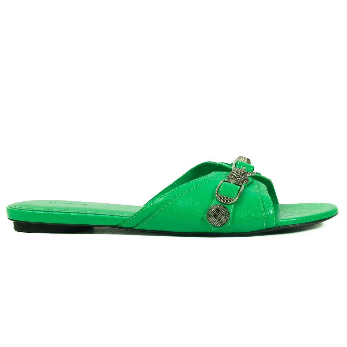 Lime green balenciaga sandals store