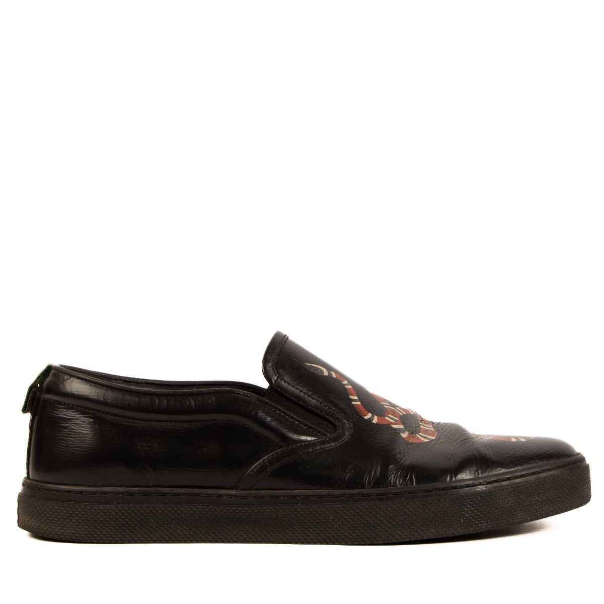 Gucci slip on hotsell black