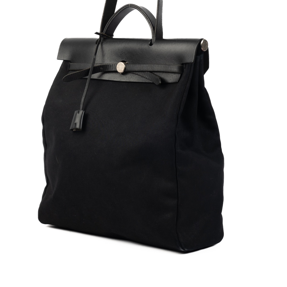 Hermes herbag top black