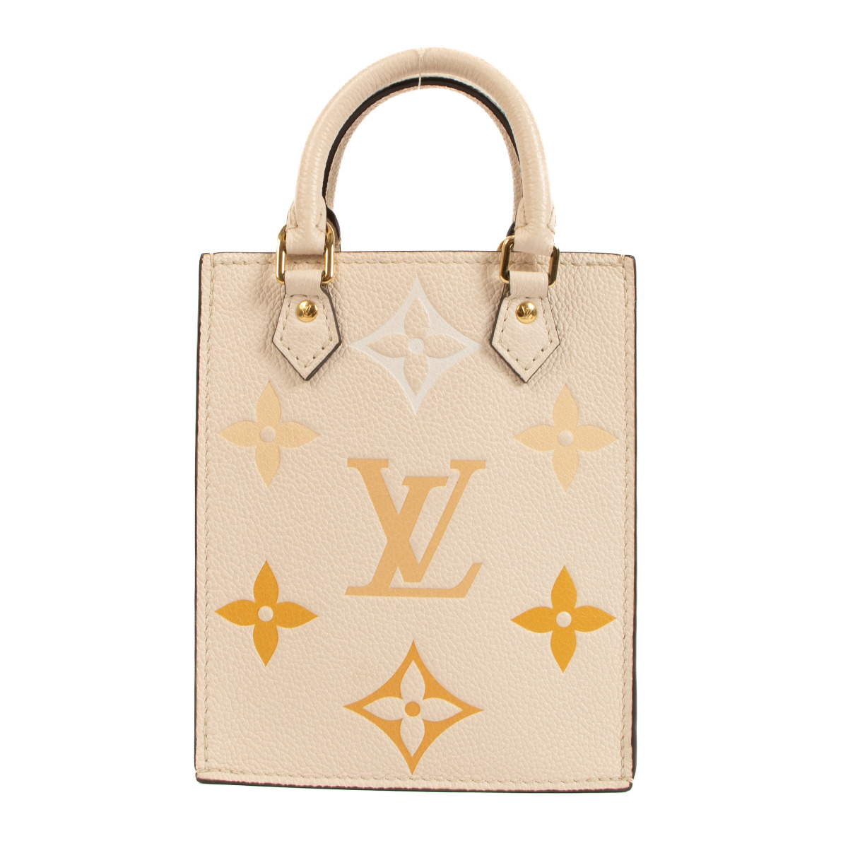 ショルダーバッグ・ポシェット Louis Vuitton Petit Sac Plat Sunrise Pastel M81341 Louis Vuitton Petit Sac Plat Sunrise Pastel in Coated Canvas