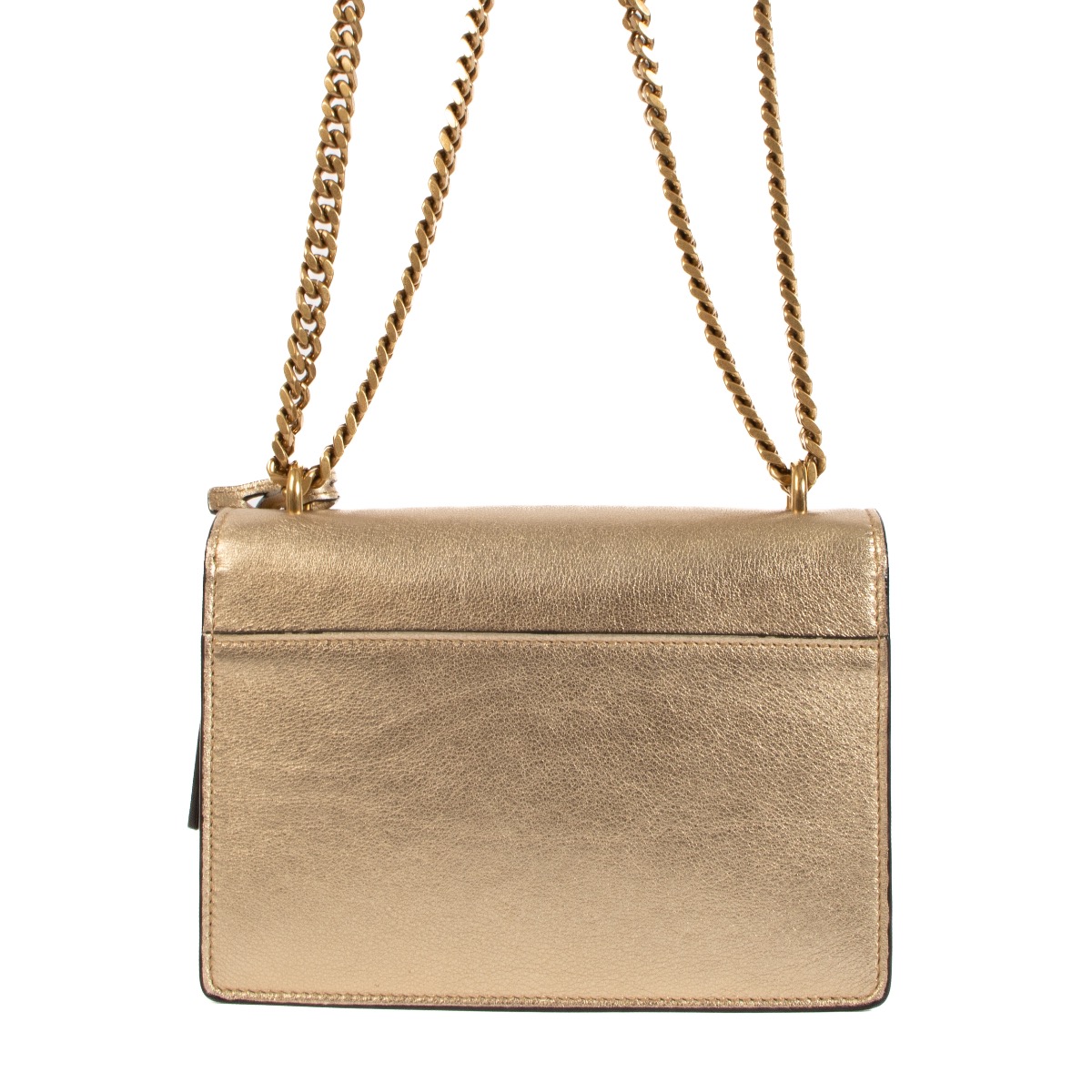 Yves Saint Laurent Gold Crossbody ○ Labellov ○ Buy and