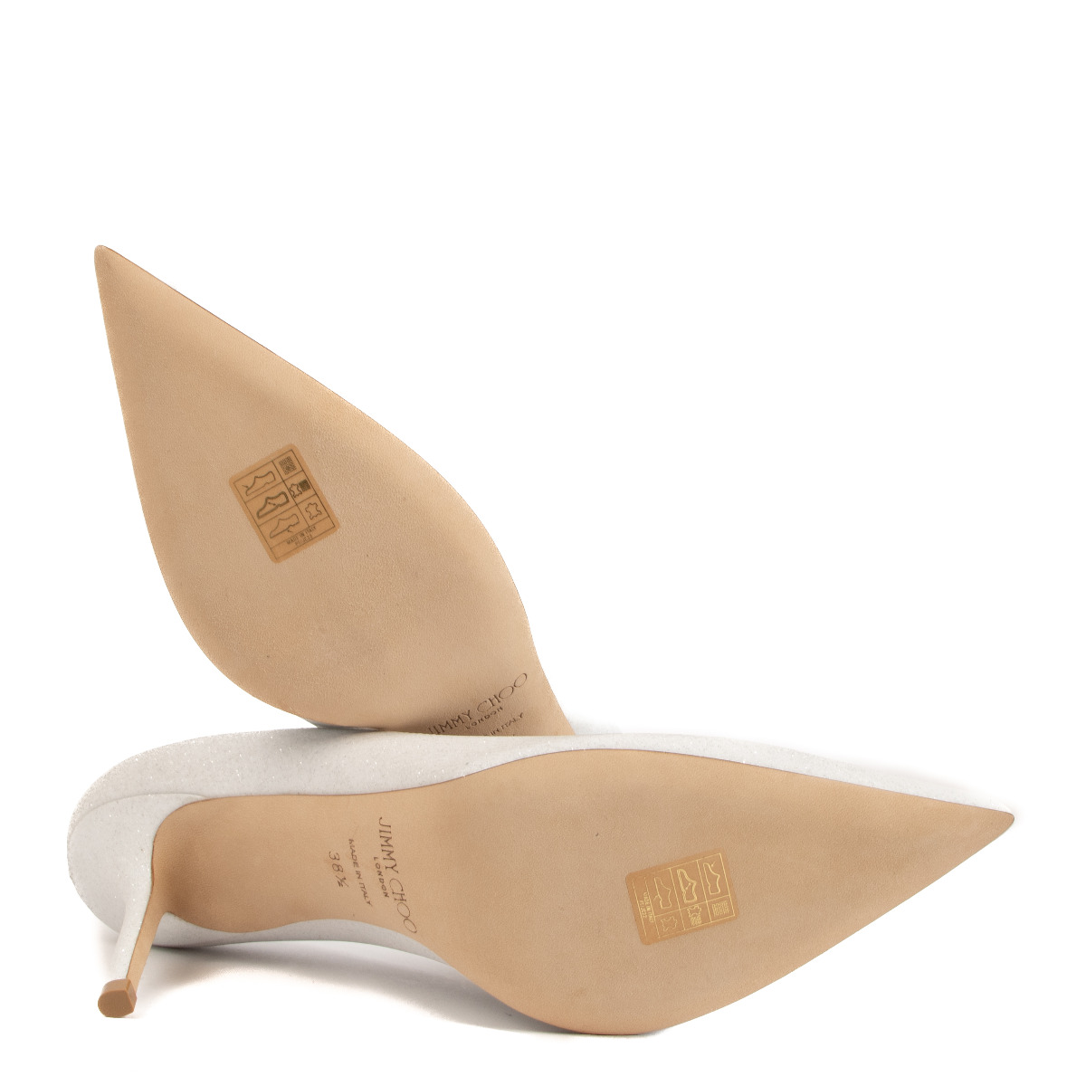 【新品・未使用】JIMMY CHOO ミュール 36.5 JIMMY CHOO ストーン装飾ミュール 36.5