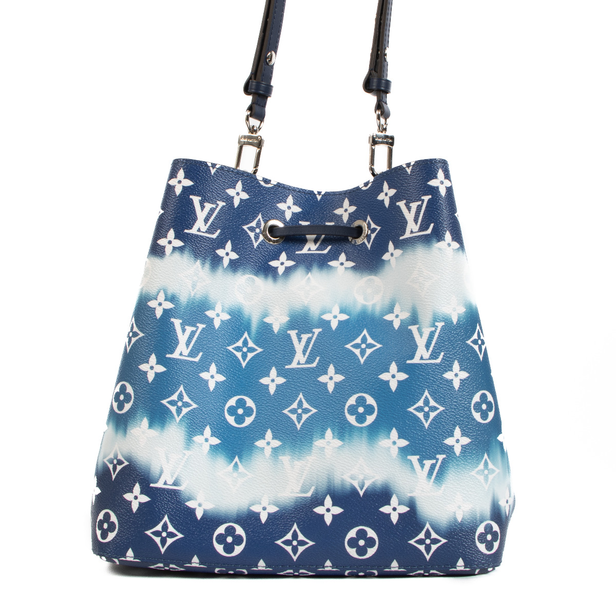 Louis vuitton tie 2025 dye bucket bag