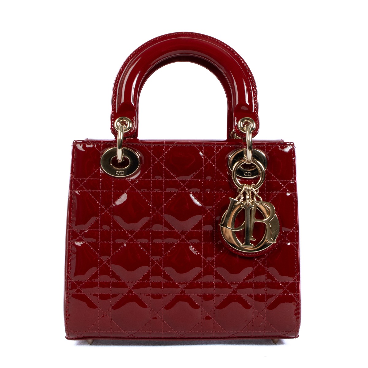 Red mini hotsell lady dior