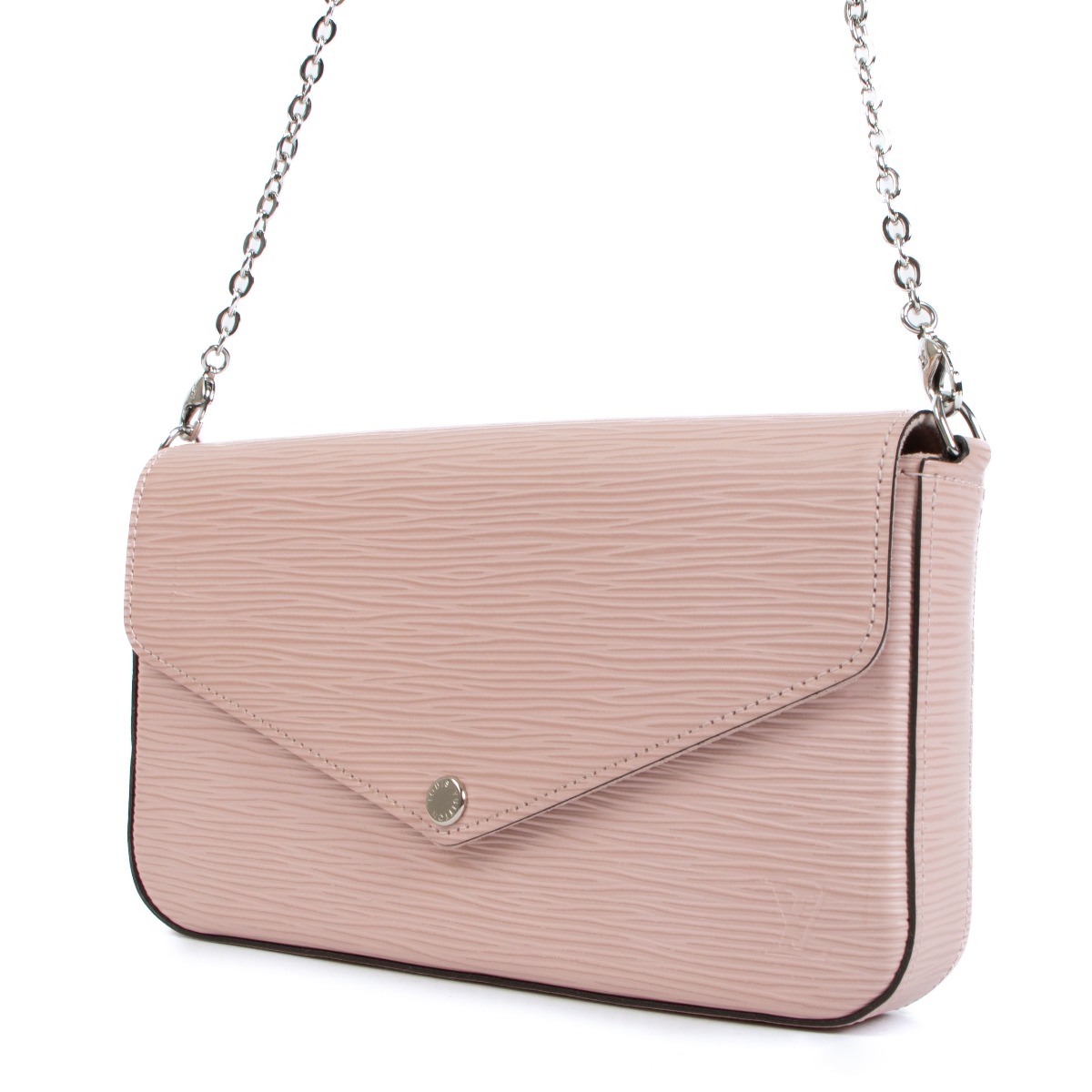 Louis Vuitton Pochette F licie Rose Ballerine Epi Leather