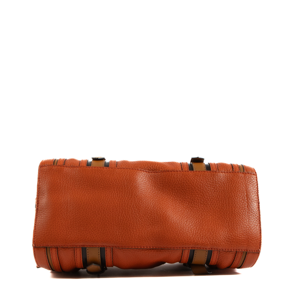 BURBERRY ビジネスバッグ オレンジ Burberry Orange Leather Boston Bag ○ Labellov ○ Buy and
