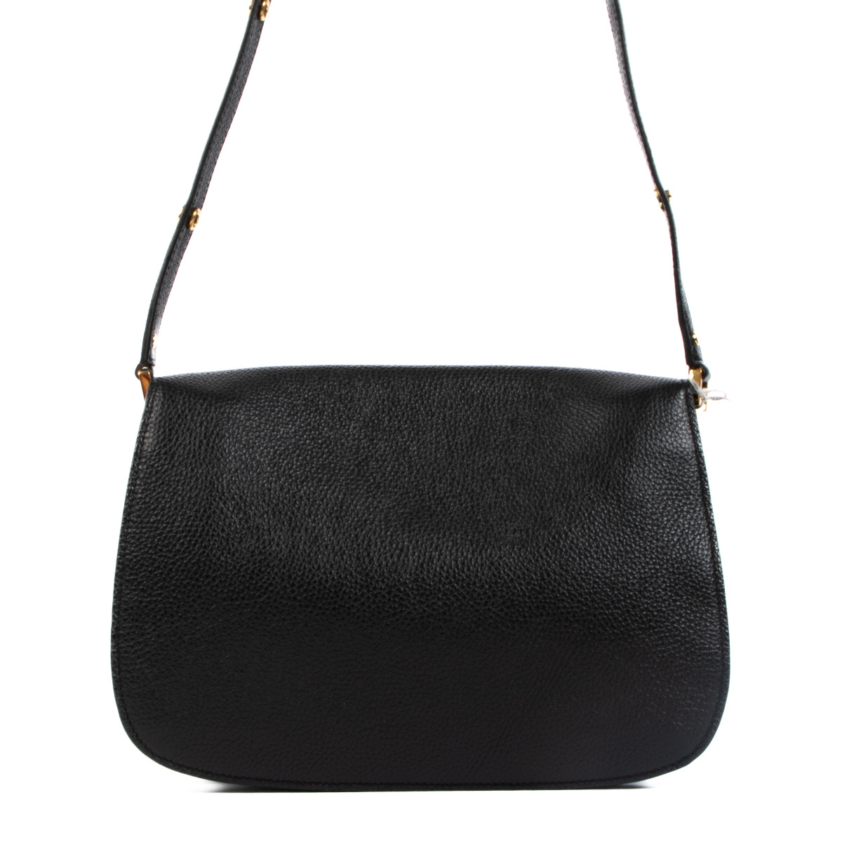 Marni Black Leather Saddle Bag ○ Labellov ○ Buy and Sell