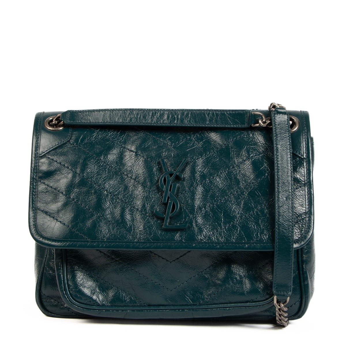 【SAINT LAURENT】CROSSBAG BAG Saint Laurent Kate 99 YSL Supple Lamb Crossbody Bag