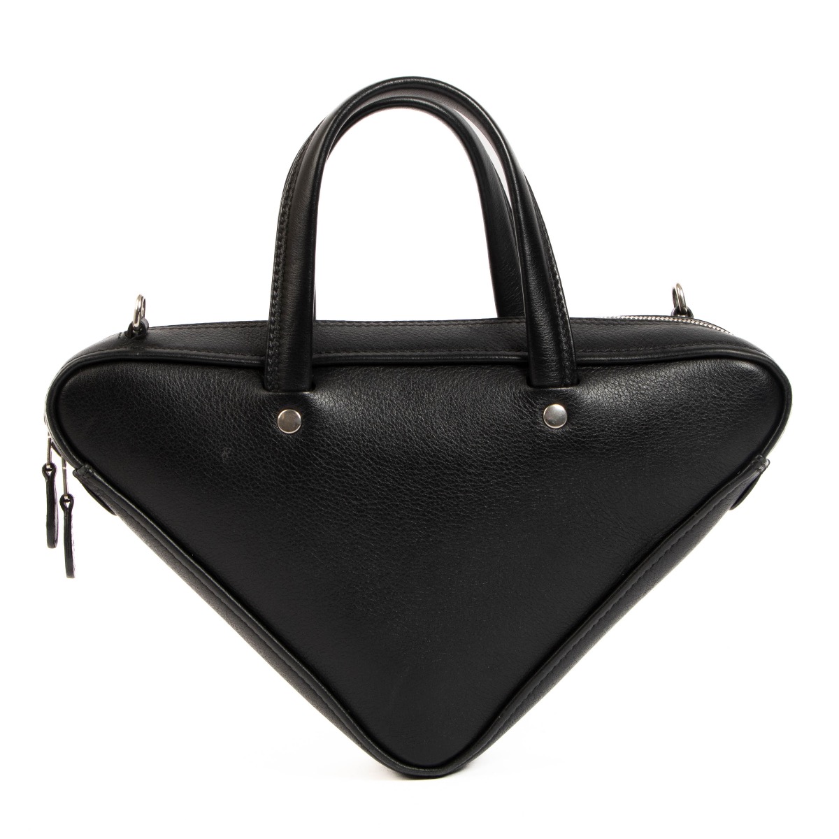 Balenciaga black triangle bag clearance