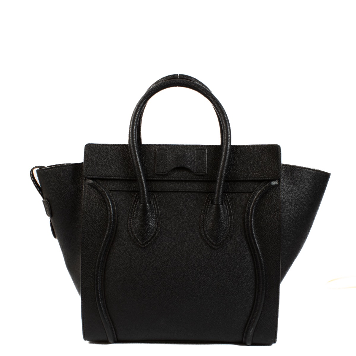 CÉLINE ブラック ミニラゲージ Mini Luggage Celine Black Mini Luggage Bag ○ Labellov ○ Buy and Sell
