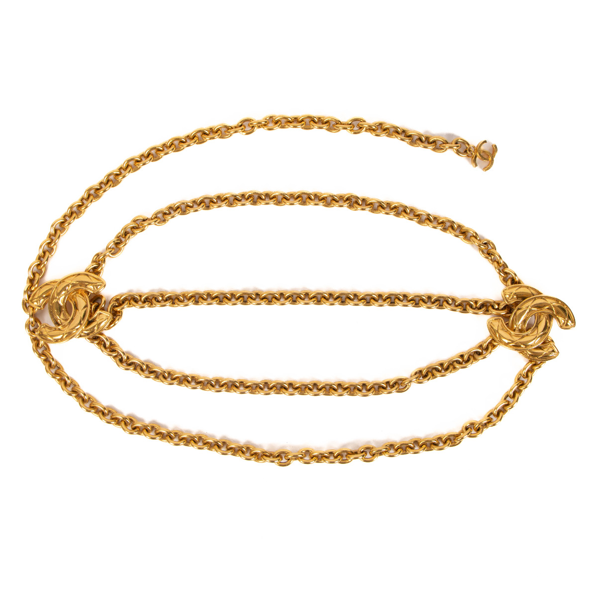 Vintage gold chain belt shop