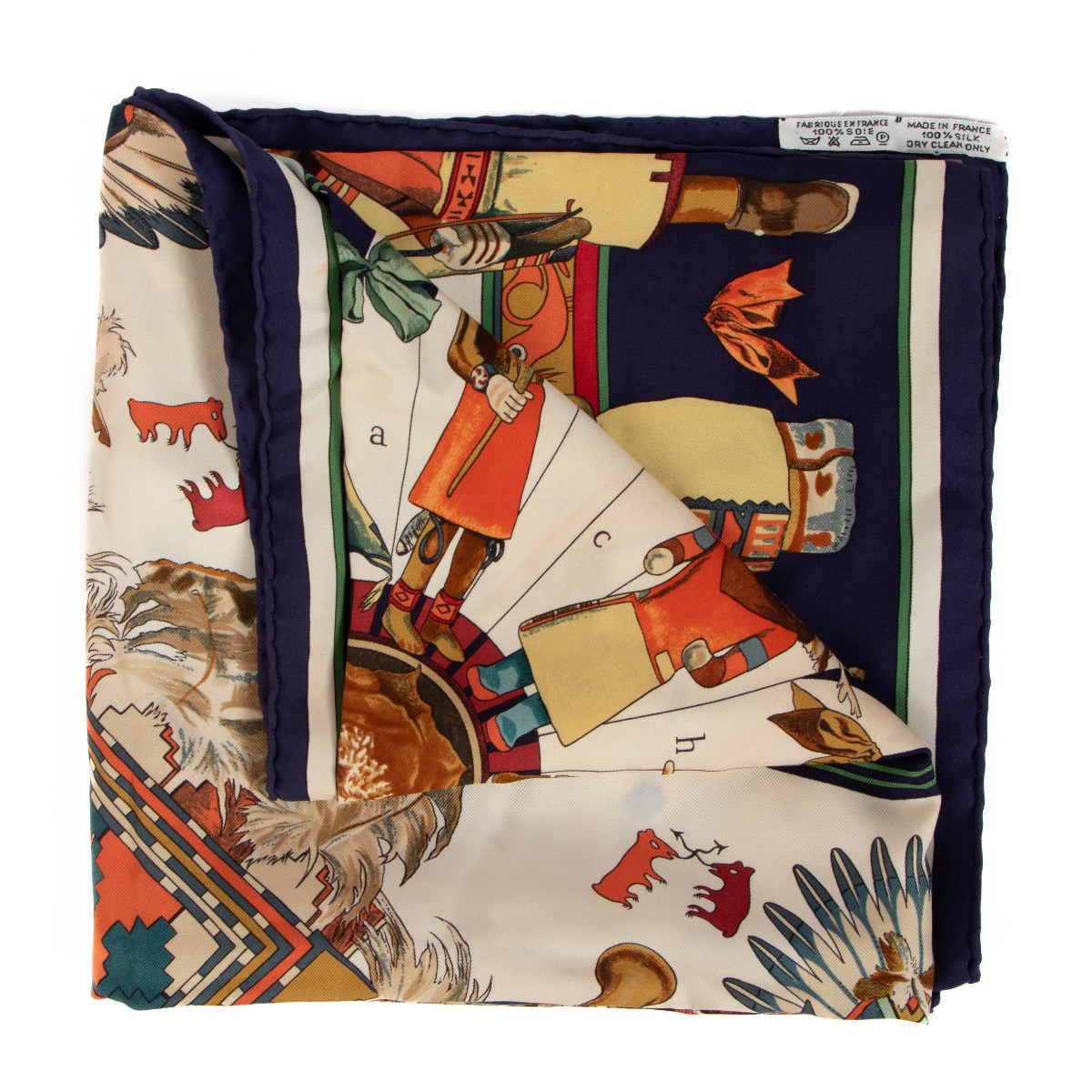 Hermès Kachinas Silk Scarf ○ Labellov ○ Buy and Sell