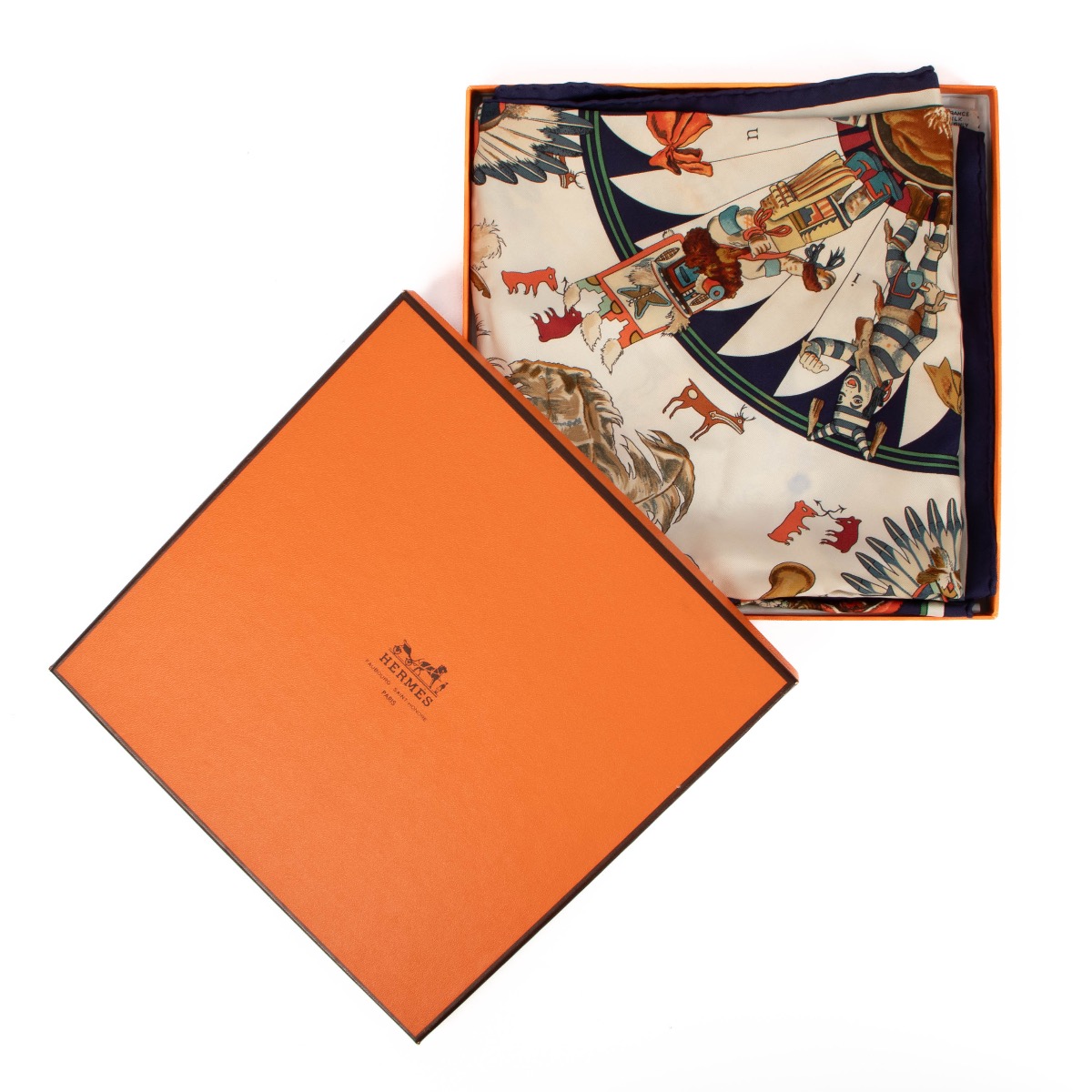 Hermès Kachinas Silk Scarf ○ Labellov ○ Buy and Sell