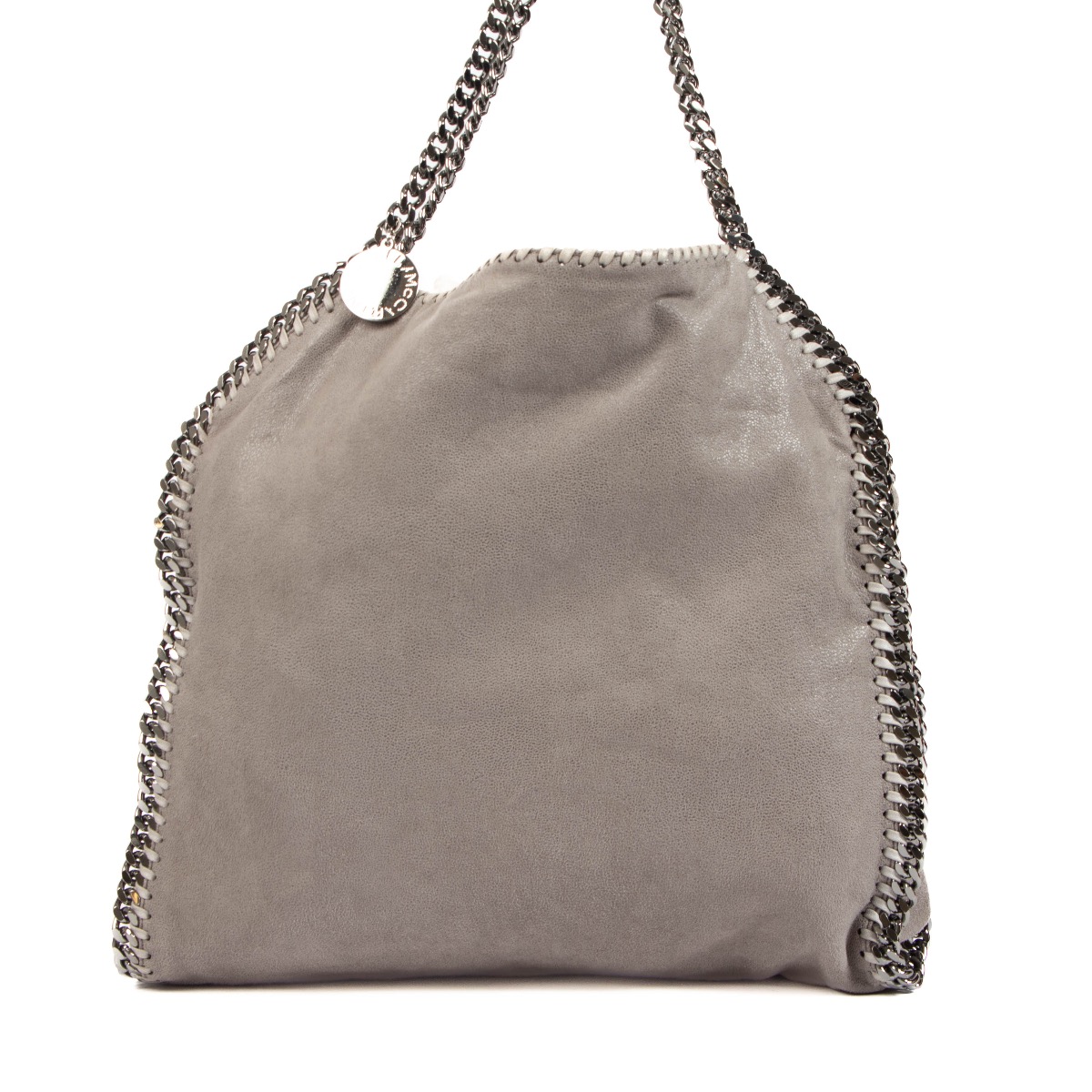 Stella McCartney Grey Falabella Tote Bag Labellov Buy and Sell Authentic Luxury