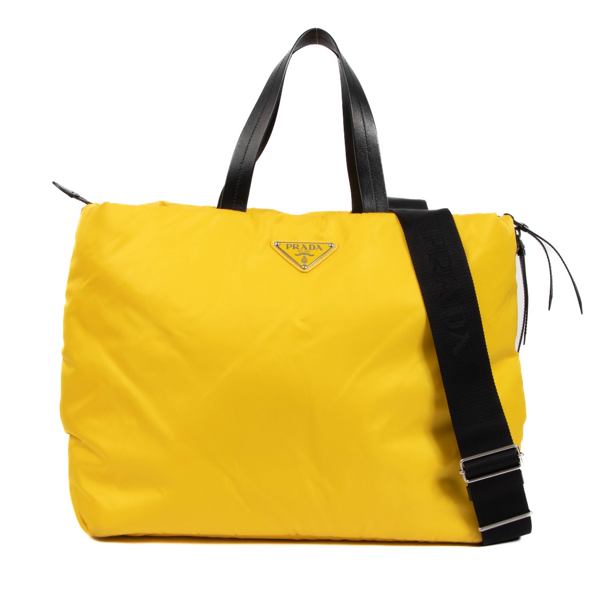 Prada medium nylon tote outlet