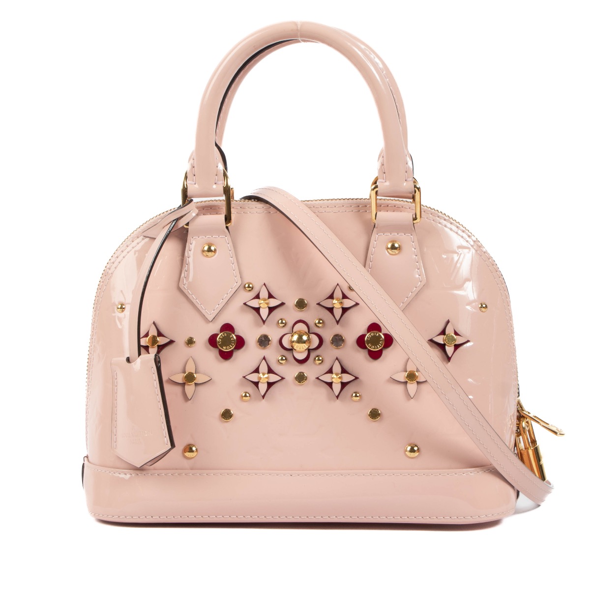 louis vuitton with pink flowers