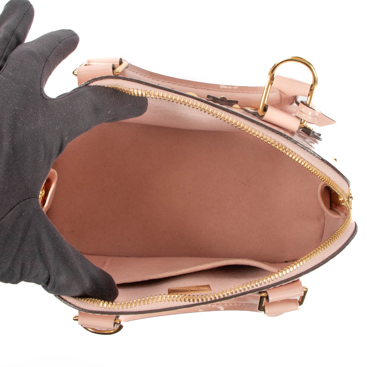 Handbag Louis Vuitton Alma Pink Vernis PM 123010082 - Heritage Estate  Jewelry