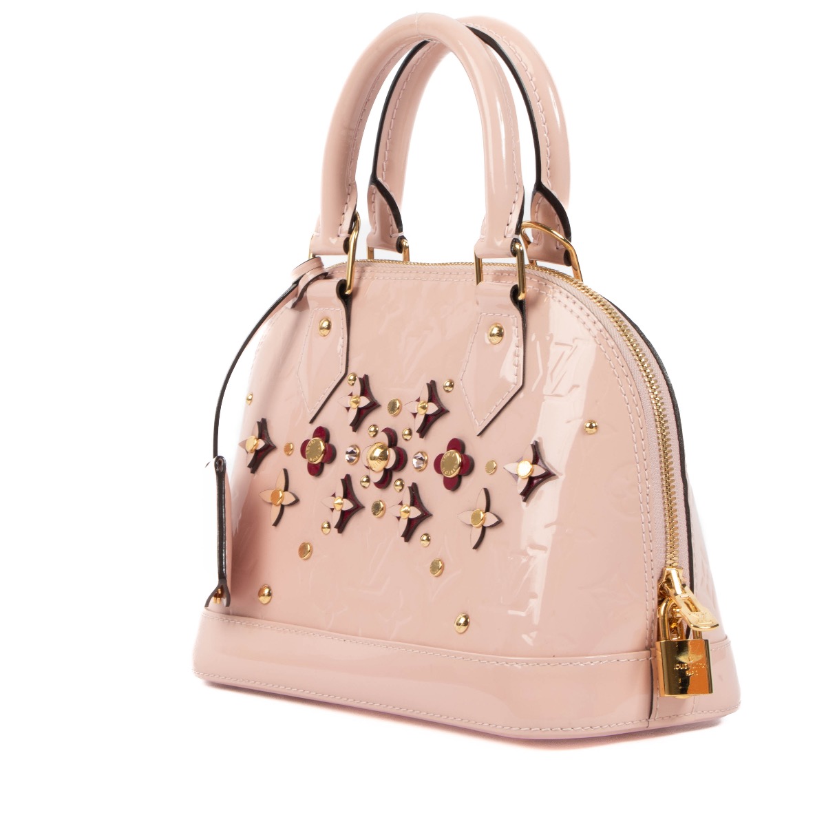Louis Vuitton Pink Flowers Monogram Vernis Alma BB ○ Labellov ○ Buy and  Sell Authentic Luxury