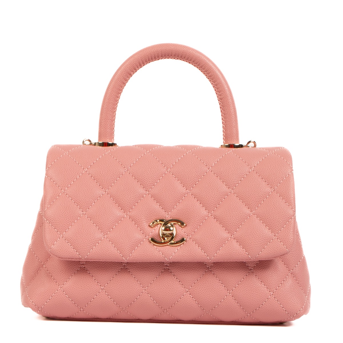 Pink coco chanel bag store
