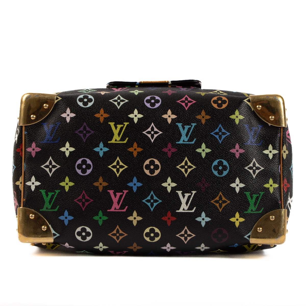 Louis Vuitton x Takashi Murakami Black Monogram Multicolore