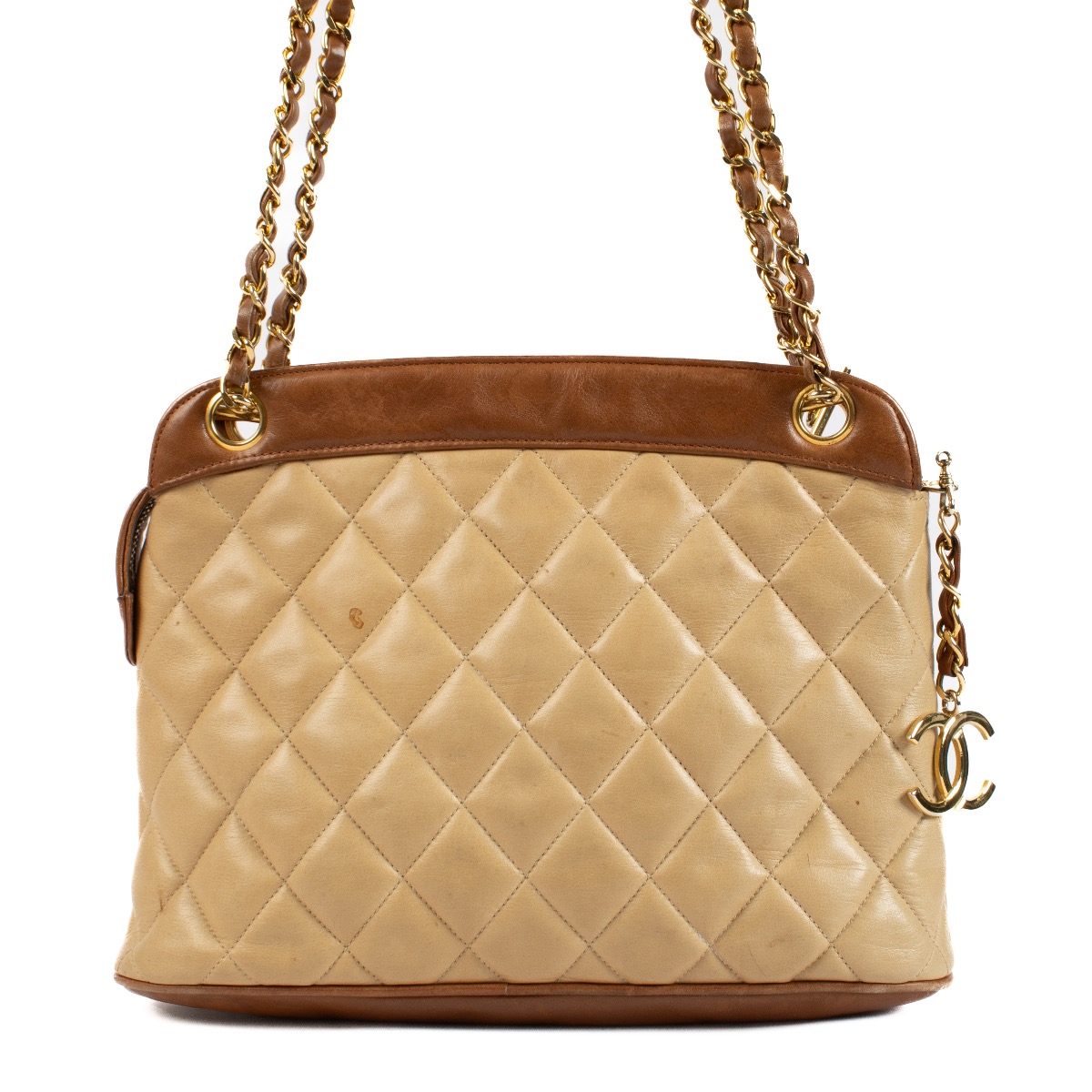 Lambskin shoulder bag 2025