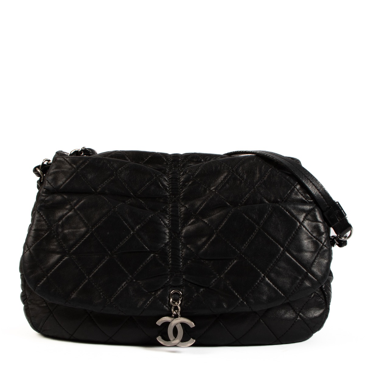 超激安 ll10501_chanel_black_leather_s 財布