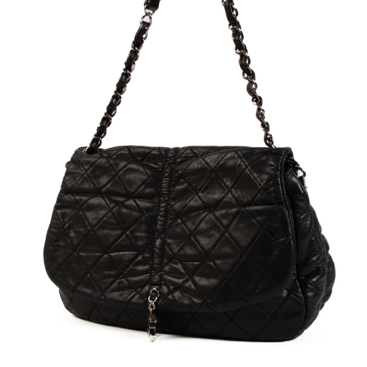Chanel expandable ligne sales flap bag