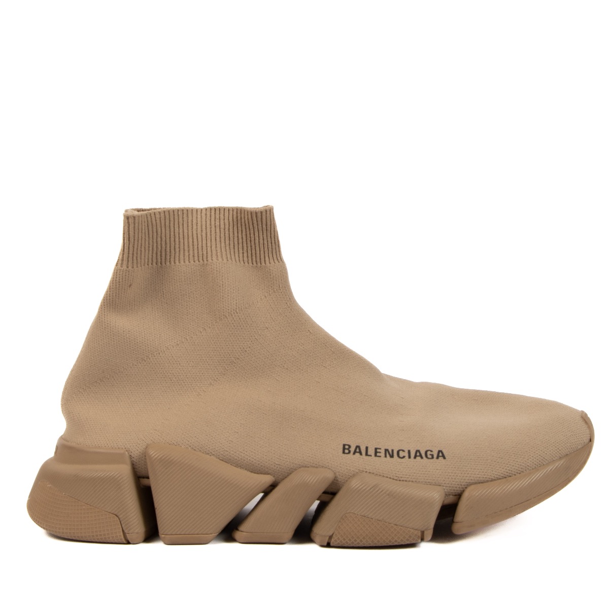 Balenciaga Beige Speed 2.0 Sneakers - size 39 ○ Labellov ○ Buy