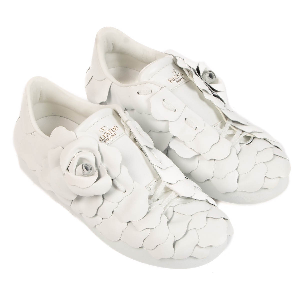 Valentino Garavani Atelier 03 Rose Petal Sneaker ○ Labellov Valentino Garavani Atelier 03 Rose Petal Sneaker ○ Labellov
