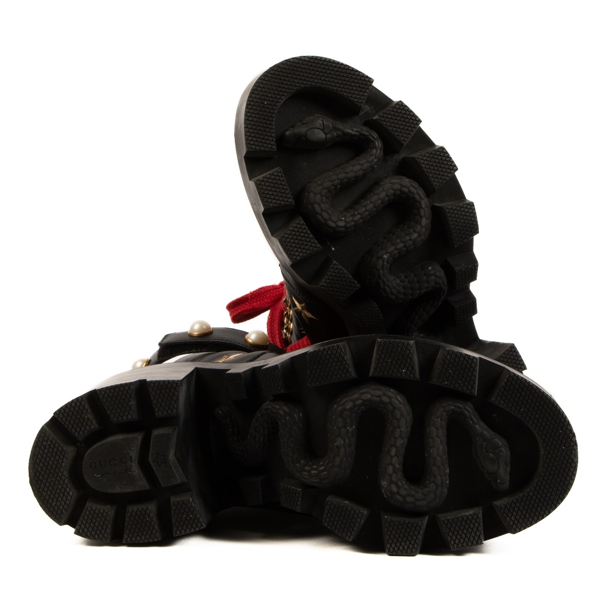Gucci snake booties cheap