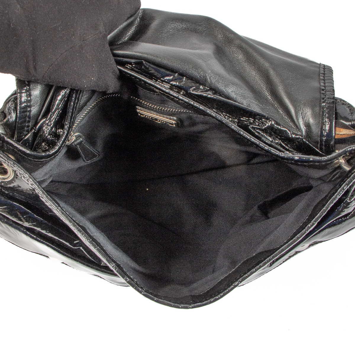 【12月スーパーSALE 15%OFF】 Patent Black Miu Miu Coffer Labellov ○ Bag Shoulder Way Two その他